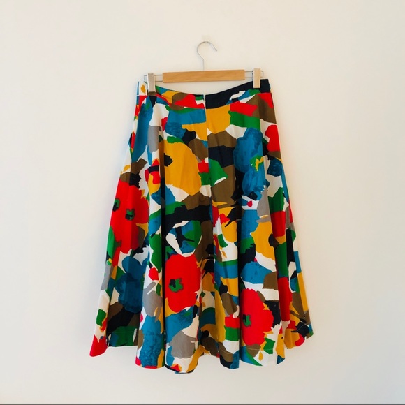FLORAL Twirly Midi Skirt from ModCloth - Emily + Fin - Picture 7 of 7